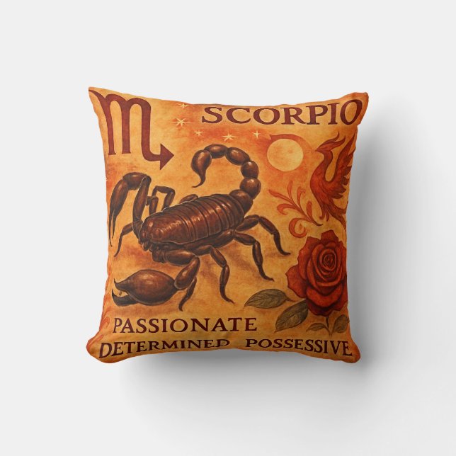 Oreiller Scorpion (Recto)