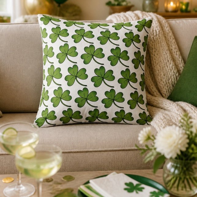 Oreiller Shamrock (Créateur téléchargé)