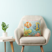 Oreiller Sous l'Océan | Décoration Océanique pour (Chaise)