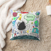 Oreiller Thème Espace Carton (Couverture)