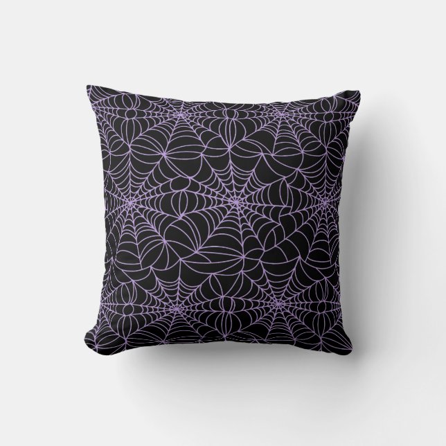 Oreiller Toile d'araignée Halloween (Recto)