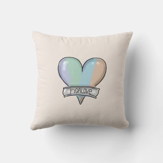 Oreiller Topaz Mist Figaro (Verso)