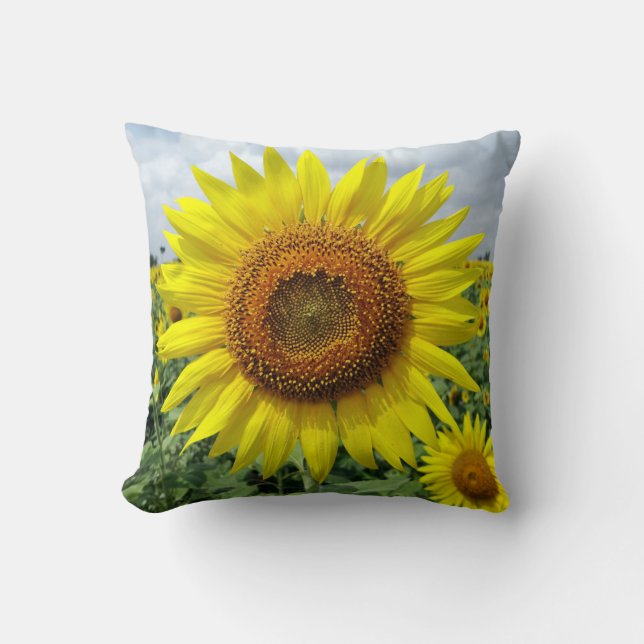 Oreiller tournesol (Recto)