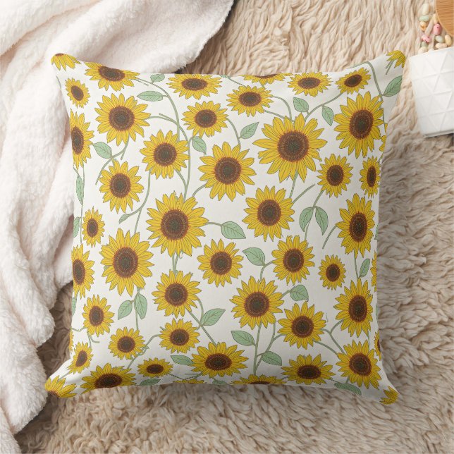 Oreiller tournesol (Couverture)