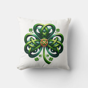 Oreiller trèfle de la Saint-Patrick