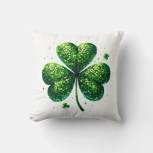 Oreiller trèfle de la Saint-Patrick