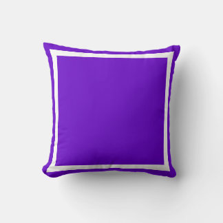 Oreiller uni Violet Pourpre Clair