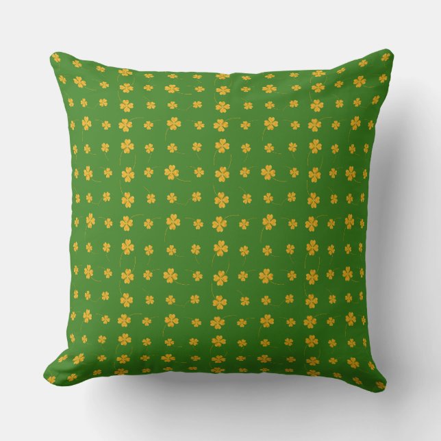 Oreiller vert : Confort élégant (Recto)