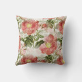 Oreiller Vintage Floral Peint (Verso)