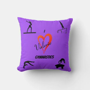 Oreiller Violet Lancer Filles Amour Gymnastique