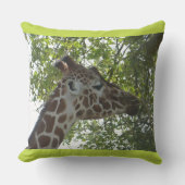 Oreiller Visage Giraffe Cute (Recto)