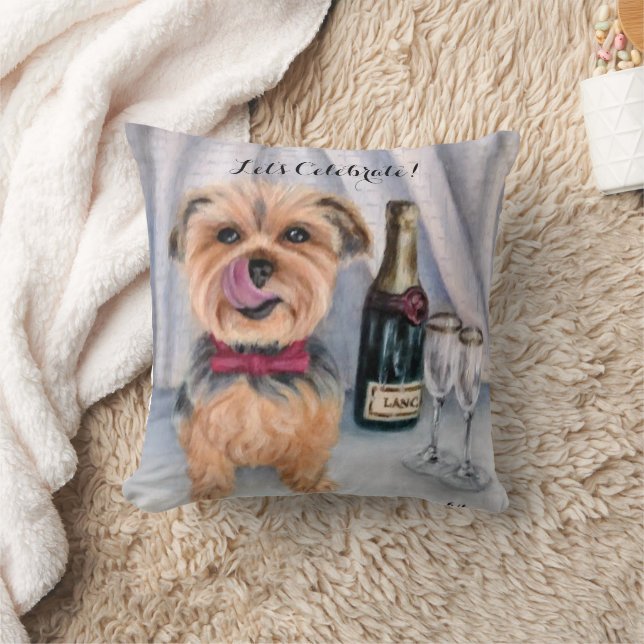 Oreiller Yorkie (Couverture)