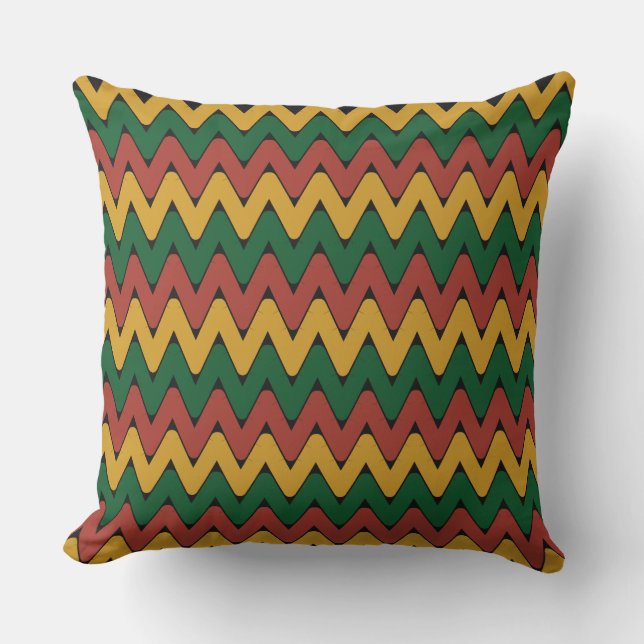 oreiller Zig Zag Throw (Recto)