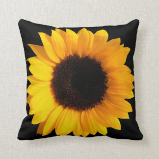 Oreillers à grand tournesol