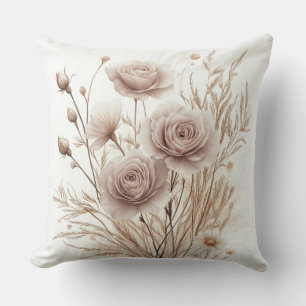 Oreillers à jets floraux - Élégant