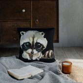 Oreillers à lancer à gros yeux adorables