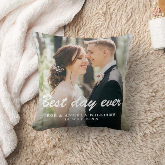 Oreillers à lancer à mariage à deux côtés (Couverture)