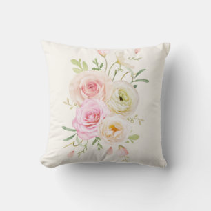 Oreillers à lancer à motifs floraux classiques