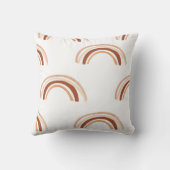 Oreillers à lancer arc-en-ciel moderne Sienna Boho (Verso)