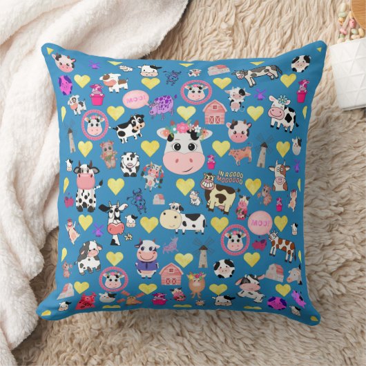 Oreillers à lancer avec coeur (Couverture)