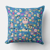 Oreillers à lancer avec coeur (Recto)