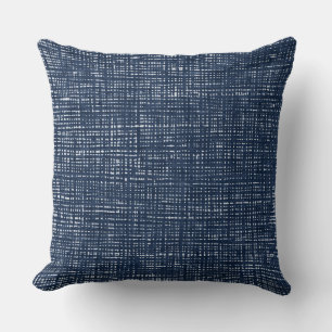 Oreillers à lancer bleu de la Marine