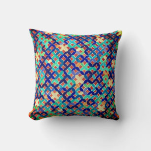 Oreillers à lancer de mosaïque méditerranéenne