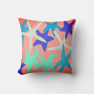 Oreillers à lancer de poisson rouge