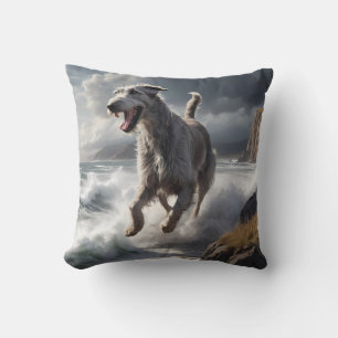 Oreillers à lancer de race élégante de Wolfhound