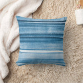 Oreillers à lancer Ombre de couleur bleu marine (Couverture)