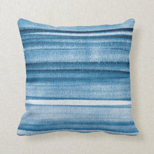 Oreillers à lancer Ombre de couleur bleu marine