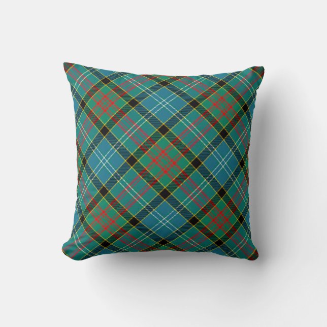 Oreillers à lancer Plaid Cathcart Tartan Coussin (Recto)