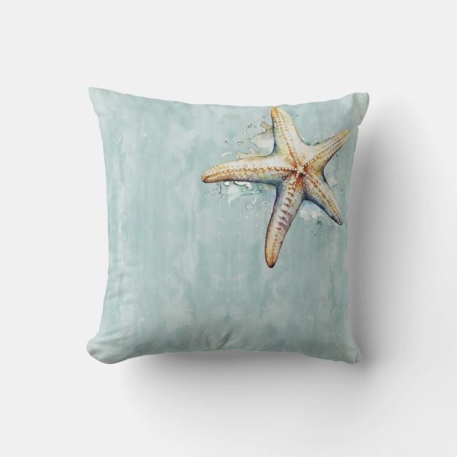 Oreillers à lancer Starfish "1" (Recto)