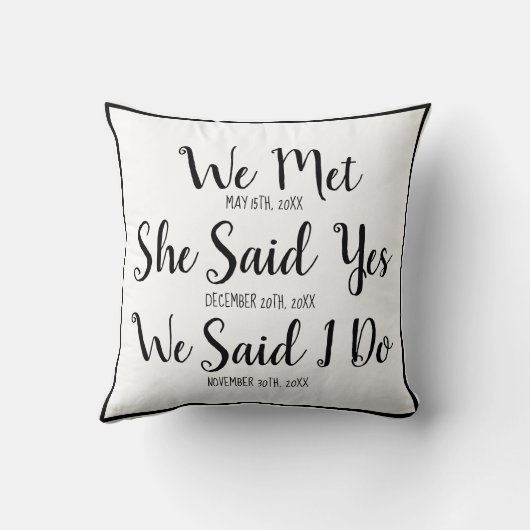 Oreillers à lancer sur mesure pour les mauvaises h (Verso)