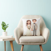 Oreillers d'anniversaire de mariage (Chaise)