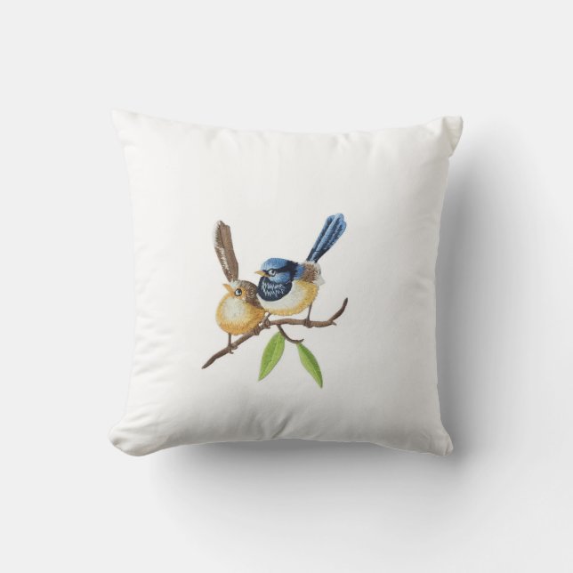 Oreillers jetables imitant des effets de broderie (Recto)