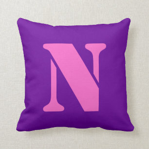 Oreillers lettre N