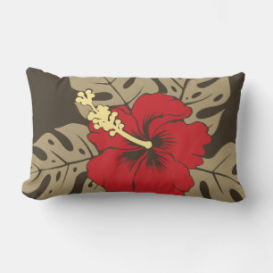 Oreillers lombaires Banzai Beach Hawaiian Hibiscus