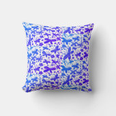 Oreillers papillons bleus (Recto)
