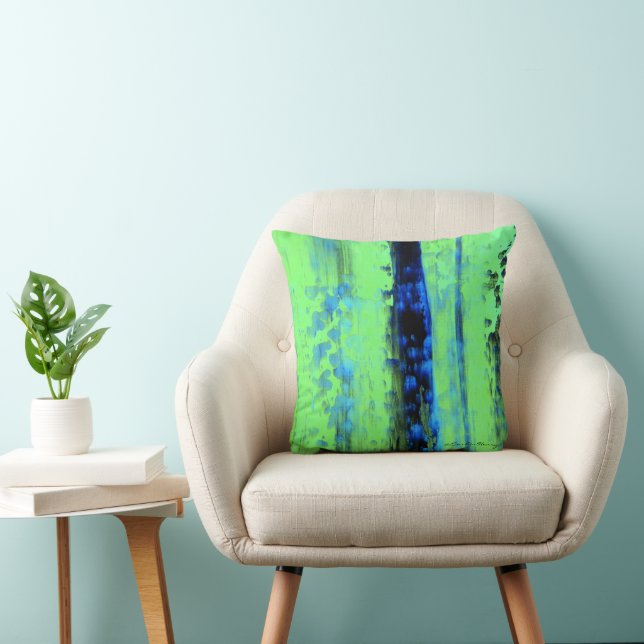 Oreillers urbains inspirés de Gerhard Richter (Chaise)