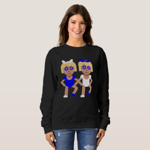 oreilles de lapin hanoukka sweatshirt