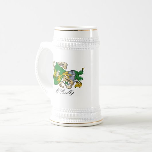 O'Reilly Family Crest Bierpul (Voorkant links)