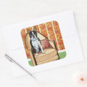 Oreo Cookie Boston Vierkante Sticker (Envelop)