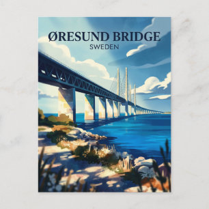 Øresundbrug Zweden Briefkaart