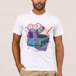OREXO // Neon Rotary Groove T-shirt