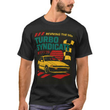 OREXO "Turbo Syndicate AE86" T-shirt noir