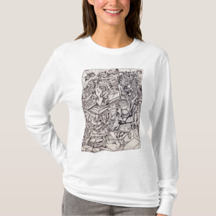 Orgaan van ongerustheid Lange hoes T-shirt