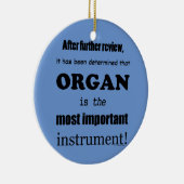 Orgaanbelangrijkste instrument keramisch ornament (Rechts)