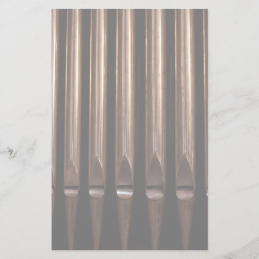 Orgaanbuizen Briefpapier (Voorkant)