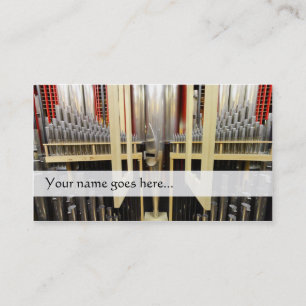 Orgaanbuizen visitekaartje - orgaanbinnenkant